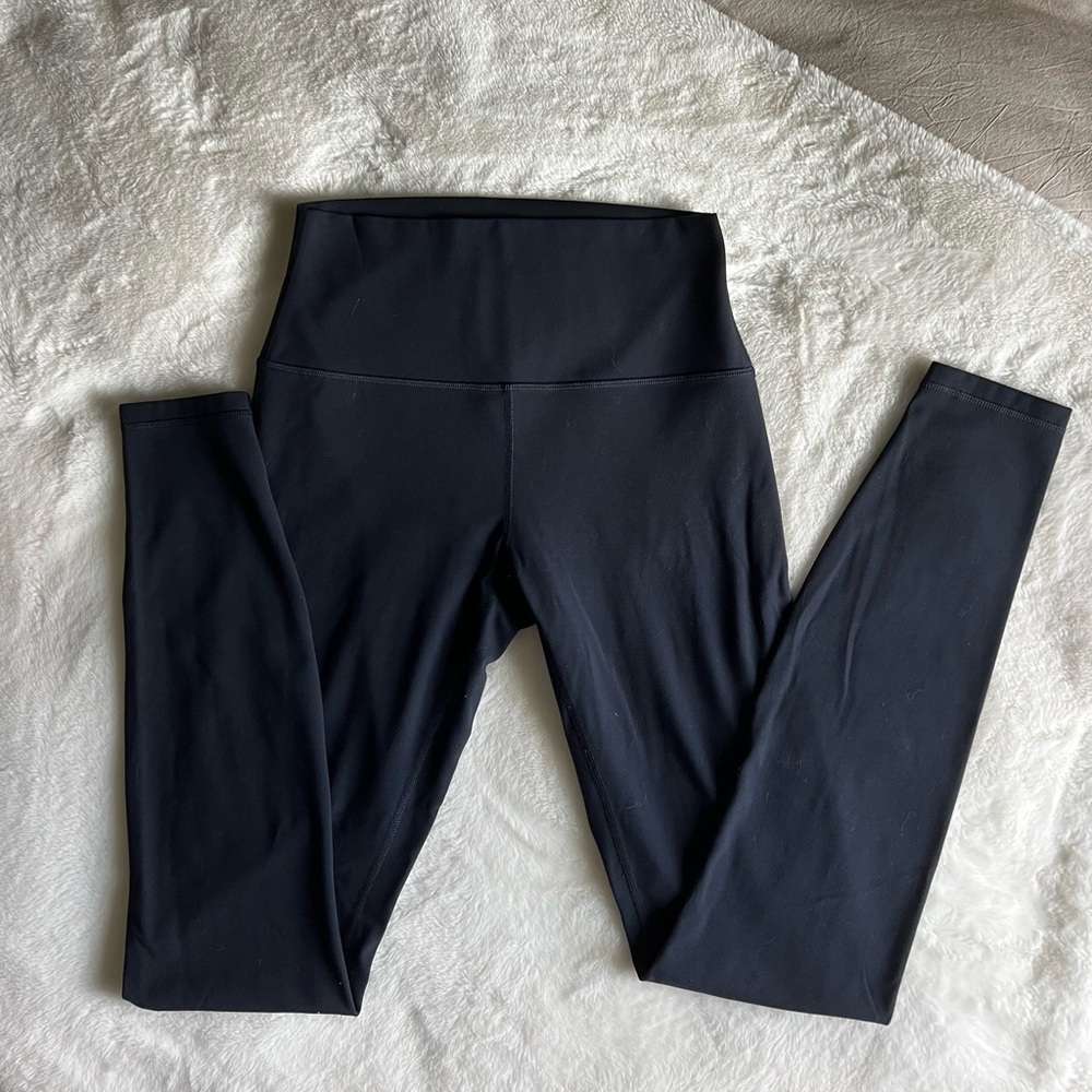 CRZ YOGA Blue Leggings High-Waisted Performance